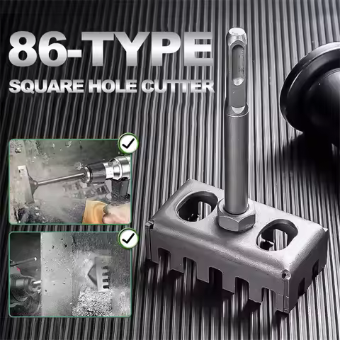 Creative Square Hole Cutter For 86-Type Box Electric Hammer Hole Expansion Electrician Wall Socket S