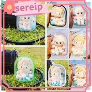 SEREIP Outdoor Bag, 10cm Doll Multicolor Storage , Toy Doll Accessories Bag Decoration PVC Doll Disp