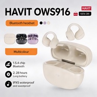 HAVIT Lite Open-Ear Earbuds Wireless Earphone Bluetooth 5.4 OWS916