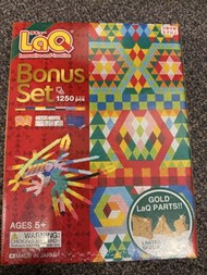 LaQ 創意積木 1250件 限量版金色零件