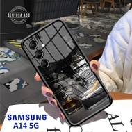 Softcase Glass Kaca SAMSUNG A14 (5G) - Casing hp SAMSUNG A14 (5G) [ S95 ].