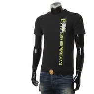 EA7 Men's and Women's Cotton Fashion Logo Print Short Sleeve T-Shirt