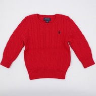 2Y Polo Ralph Lauren Cable Crew Neck Sweater 毛衣