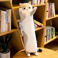 Gratong Pillow Bolster Cat Doll/ Cat Bolster Soft Bolster Pillow/ Bolster Pillow