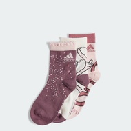 adidas Lifestyle adidas Disney Minnie Mouse 3 Pairs Per Pack Socks Women Pink IW1123