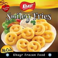 [Khayr Frozen] McCain Smiley Fries 500gm | Distribute by Muslim Supplier | Viral Halal Frozen Food