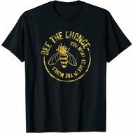 Bee Save The Bees Honeybee Bee The Change Tshirt