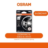 [OPEN BOX] GENUINE OSRAM LED Festoon 31mm 12V Cool White 6000K 6438 10x31 car interior light LEDrivi