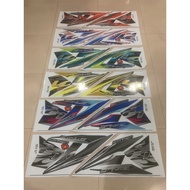 yamaha LC135 NEW V2 V3 V4 V5 V6 V7 Custom Body Cover Set Stripe Sticker (163)