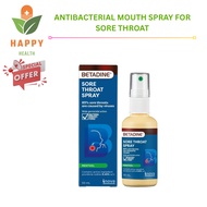 [ Exp 7/2028 ] Betadine Sore Throat Spray 50ML - Relief Sore Throat
