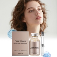Hydrating Ampoule Serum 30ml Deep Collagen Silk Peptide EGF Ampoule, Copper Peptides Serums Brighten