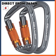 Kobe Kagayaki Carabiner CE Certified Breaking Strength 2400kg (24kN) Domestic Tested Aluminum Materi
