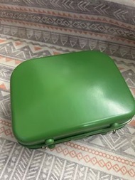 牛油果色14吋迷你手提行李箱 可放行李箱上面