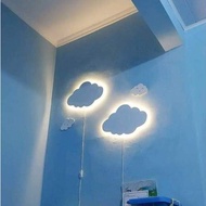 Cloud night light wall decoration aesthetic cloud night light cute item white cloud night light
