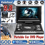9.8inch DVD Player portable with screen Cd Player with speaker vcd/dvd player discman Cd player vide