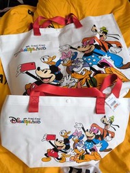 香港迪士尼 購物袋 (新款）M size $30/S size $28