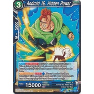 Dragon Ball Android 16 Card, Hidden Power - BT17-048 - Rare