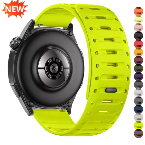 22mm Magnetic Band For Garmin Forerunner 970 570 S70 47mm 745 965 255 265 Silicone Strap For Garmin 