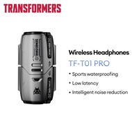 Transformers TF-T01 PRO Bluetooth Earphone Strong Endurance Intelligent Noise Reduction HD Call Blue