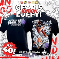 Monkey D Luffy Gear 5 Tshirt / Baju Microfiber Jersi / Jersey Sublimation / Tshirt Jersey