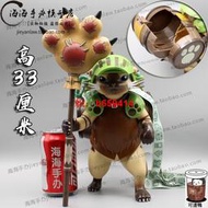 【品質保證】艾露貓手辦模型擺件怪物獵人日本大阪USJ環球影城爆米花桶Airou
