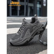 JEEP JEEP Men's Shoes Daddy Shoes Men's 2026 Spring Summer New Men's Casual Shoes Thick-Soled Hot-Se
