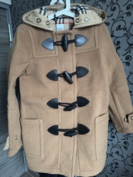 Burberry 駝色牛角扣外套