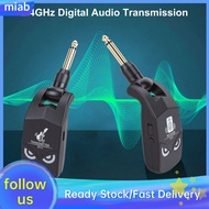 Maib SPYMINNPOO Guitar System 2.4G Transmitter Receiver with Ultra Low 4ms Latency 10H Battery Life 