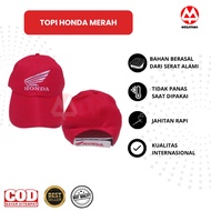 MERAH Honda Mechanic Hat Honda Mechanic Hat Red Mechanic Hat Red Hat Work Hat Baseball Cup Hat