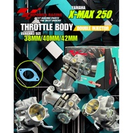 HIPOWER HI POWER  RACING { 38MM 40MM 42MM  } DOUBLE INJECTOR THROTTLE BODY XMAX250 / XMAX300 / XMAX 
