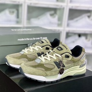 Rey New Inventory Balanc e 992 JJJJound Green Low Cut Casual Korean Style Unisex Running Shoes Sneak
