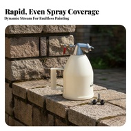 Air Hopper Spray Hand-Held Manual Spray with Hopper Sprayer Professional-Grade Tool Adjustable for P