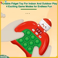 cowboy|  Travel-friendly Push Game for Kids and Adults Mini Kids Game for Christmas Gift Christmas Push Bubble Game Console Fun Handheld Toy for Kids Stress Relief Gift Southeast