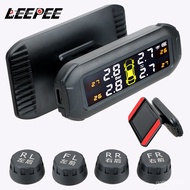 70mai tyre pressure Solar TPMS Tire Pressure Monitoring System Temperature Warning Fuel Save Car Tyre Pressure Monitor W