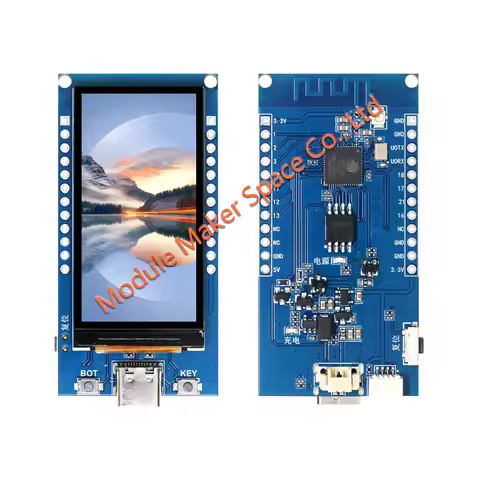 ESP32-S3 Development Board with 1.9 Inch IPS Touch Screen ST7789 LCD Display Module, 170x320 Wi-Fi &