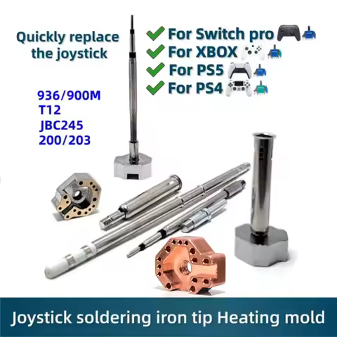 PS4 Joystick Soldering Tip T12/JBC245 Joystick Soldering Iron Tip Heating Mold for Xbox PS4 PS5 Swit