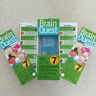 全球超過2100萬印量 Brain Quest Grade 7 開發腦袋遊戲卡。提升智慧 (Age 12-13) 適合12-13歲