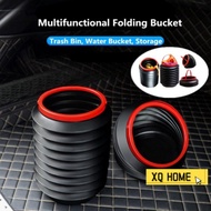 4L Multifunctional Magic Car Folding Bucket Dustbin Dust Trash Bin Myvi Axia Wira Saga Blm Flx Fl Pe