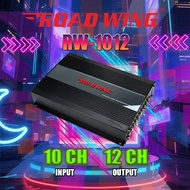 ROAD WING RW-1012 DSP 10 Channel Input 12 Output Car Audio Processor 8x60W+4x120W Bluetooth 5.0 Opti