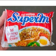 Supermi Mie Goreng rasa ayam / Mi Instan