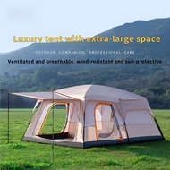 Camping Tent Outdoor 3-4 Persons Two Rooms One Hall 5-8 PersonsTwo Rooms 10 Persons Large Tent