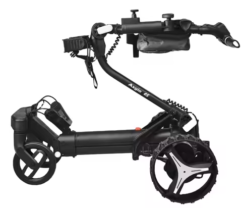 Golf Electric Cart, Carrying Clubs and Golf Bags With Remote Control Wheels; Downhill Control