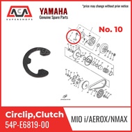 NMAX/ AEROX/ MIOI125 Circlip, Clutch Lining Circlip (54P-E6819-00)(YAMAHA GENUINE PARTS) 1-PIECE