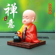 Car Solar Same Style Influencer Car Nodding Interior Ornaments Ornaments Blessings Knock on Wooden F