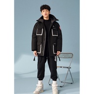 Canada Goose Owl Co-Branded Canada Reflective Strip Hooded Down Jacket Jacket Coat Couple