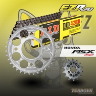 EZRAI SPRINGS FOR HONDA MSX 125 - 15/36 SPRINGS - DID 428 SPRINGS (N-ED, D-ERS)