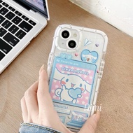 เคสนิ่มขอบมนเรืองแสง ลายการ์ตูนiphone14promax iphone13promax 14pro iphone13 12promax iphone11 7plus 8plus iphone xsmax XR iphoneX