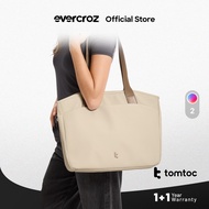 tomtoc T23 Women Tote Bag for 14" 16" Laptop & Macbook Ladies Shoulder Bag Office Bag Handbag - Beg 