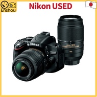 FromJapan[USED]Nikon Digital SLR Camera D5100 Double Zoom Kit D5100WZ