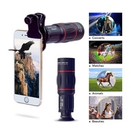 ☑ ❖ APEXEL Universal 18x25 Monocular Zoom HD Optical Cell Phone Lens Observing Survey 18X Telephoto